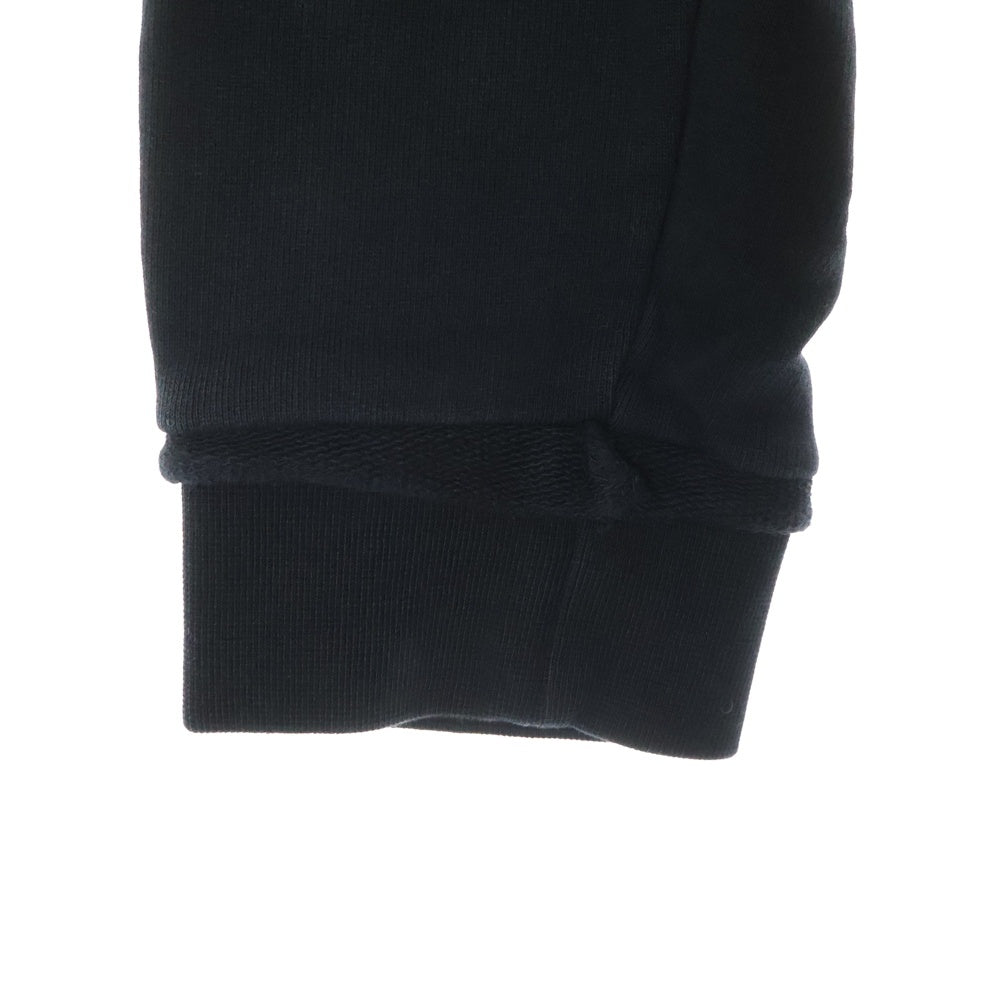 Martin Margiela 10(マルタンマルジェラ) 18SS エルボーパッチ インサイドアウト スウェットトレーナー ブラック S30GU0054