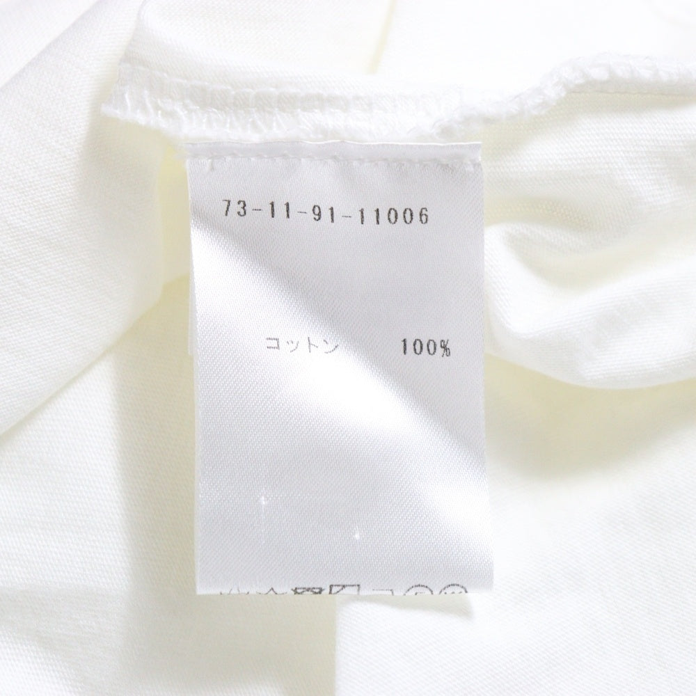 DRIES VAN NOTEN(ドリスヴァンノッテン) プレーンTシャツ 無地 ホワイト
