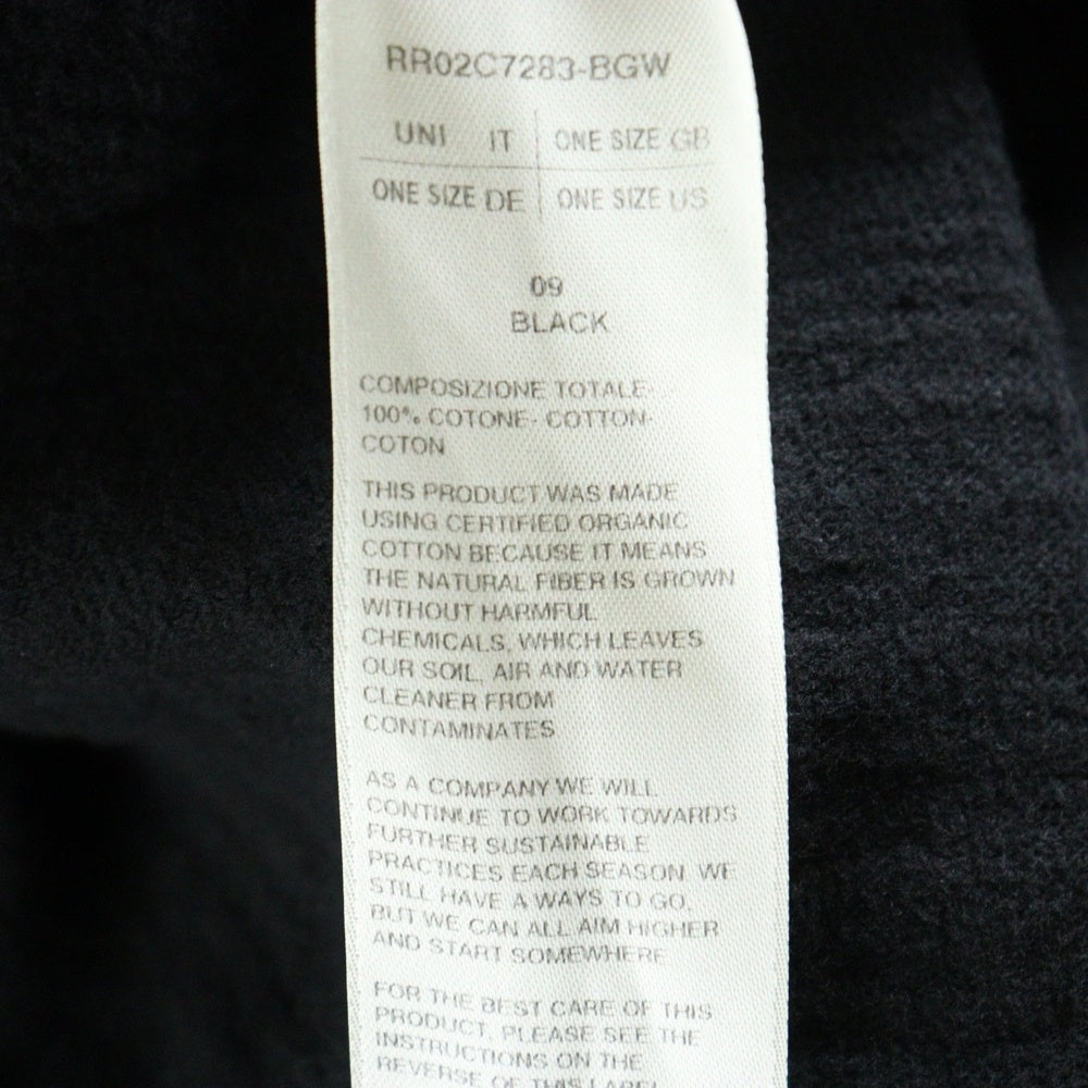 Rick Owens(リックオウエンス) 23AW Oversize Tommy Tee オーバーサイズトミーTシャツ ブラック RR02C7283-BGW