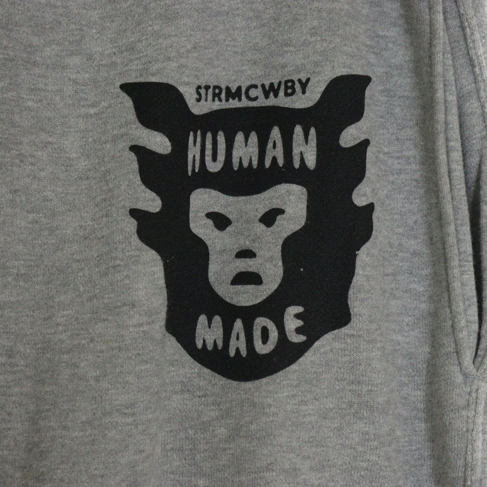 HUMAN MADE(ヒューマンメイド) ロゴプリント スウェットパンツ グレー