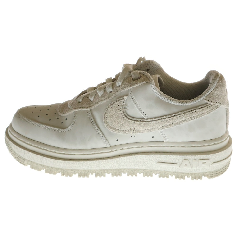 NIKE(ナイキ) AIR FORCE 1 LOW LUXE SUMMIT WHITE LIGHT BONE エアフォース1 ラックス サミットホワイト ライトボーン ローカットスニーカー ホワイト US7/25cm DD9605-100