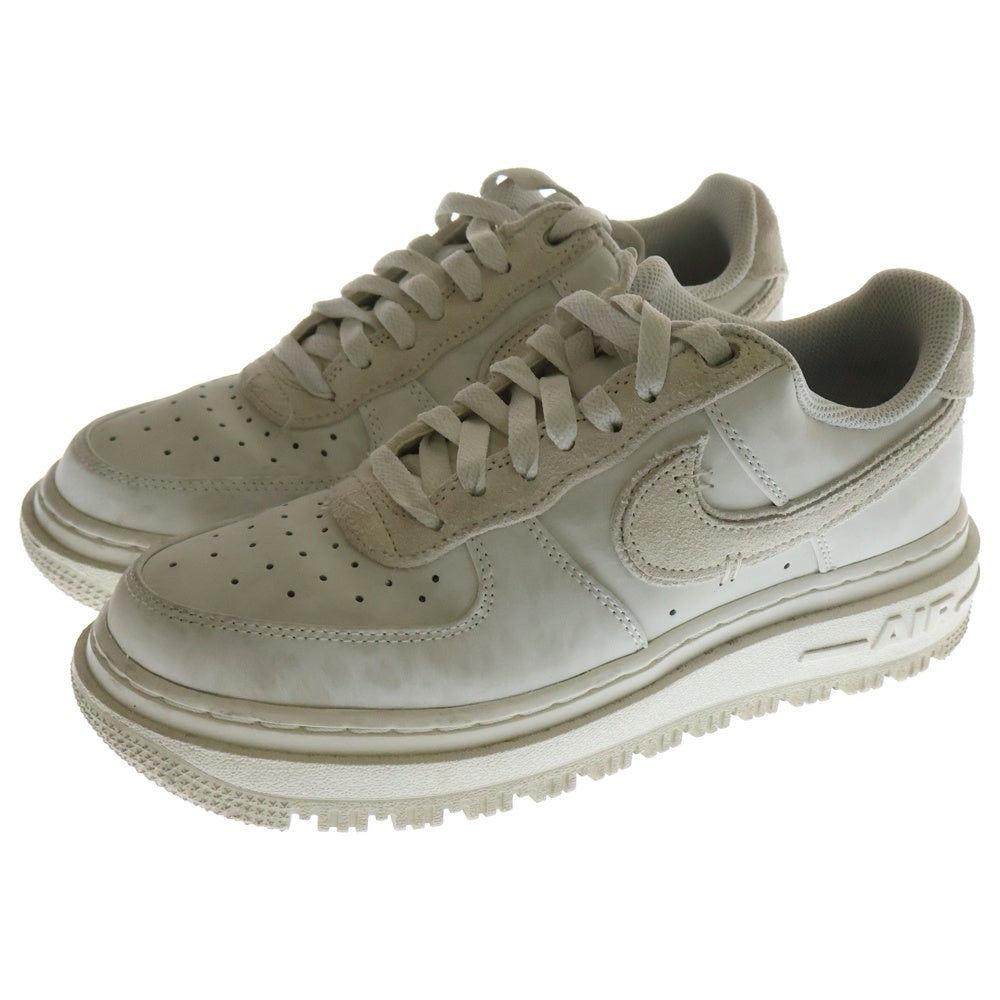 NIKE(ナイキ) AIR FORCE 1 LOW LUXE SUMMIT WHITE LIGHT BONE エアフォース1 ラックス サミットホワイト ライトボーン ローカットスニーカー ホワイト US7/25cm DD9605-100