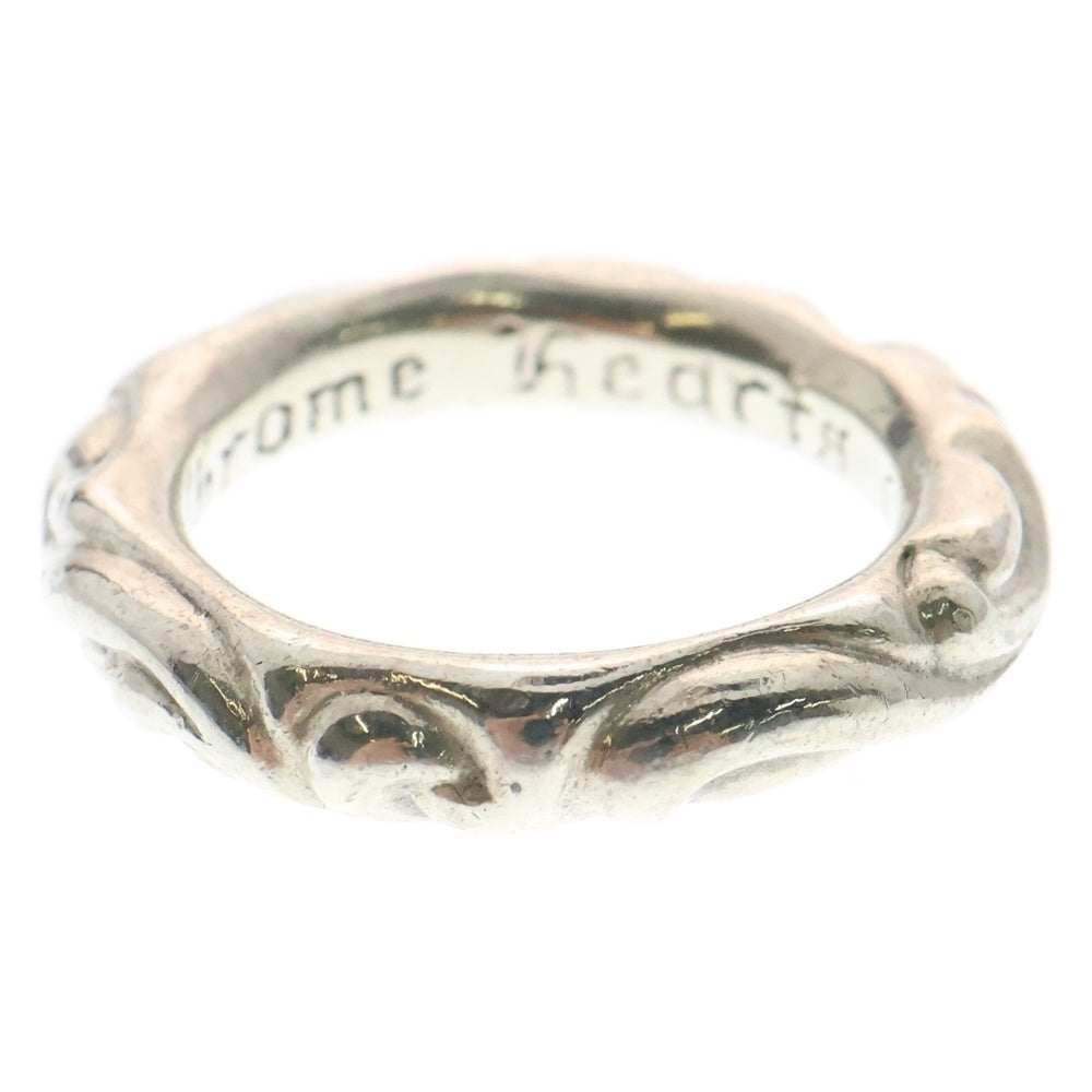 CHROME HEARTS(クロムハーツ) SCRL BAND スクロールバンド リング シルバー BCA351