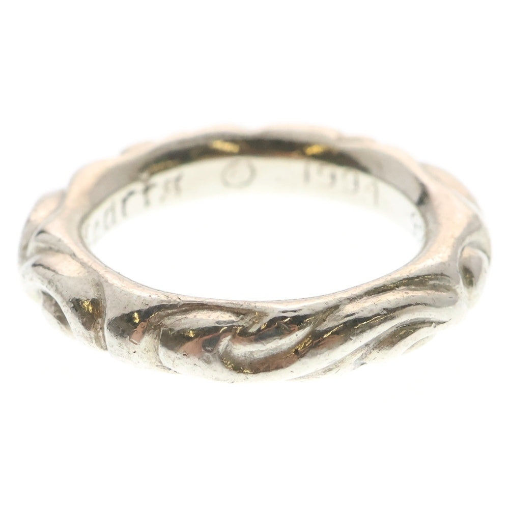 CHROME HEARTS(クロムハーツ) SCRL BAND スクロールバンド リング シルバー BCA351