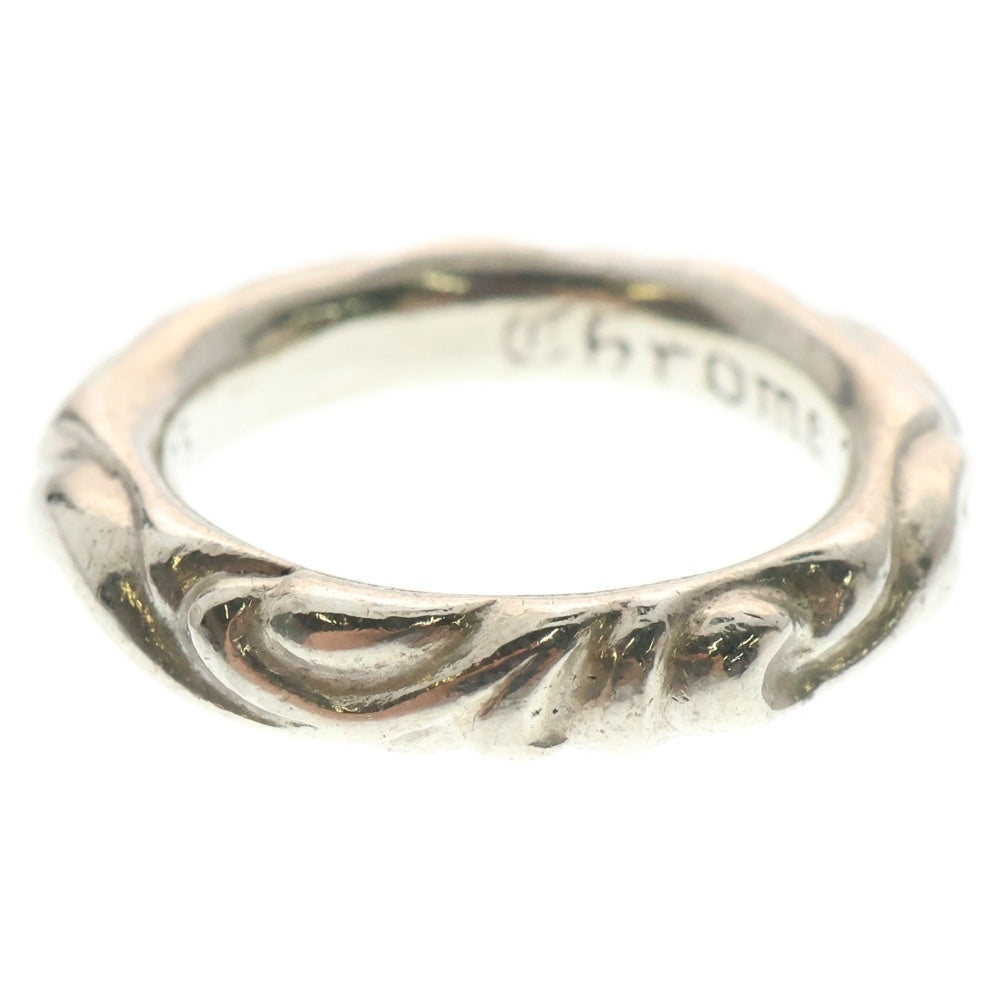 CHROME HEARTS(クロムハーツ) SCRL BAND スクロールバンド リング シルバー BCA351