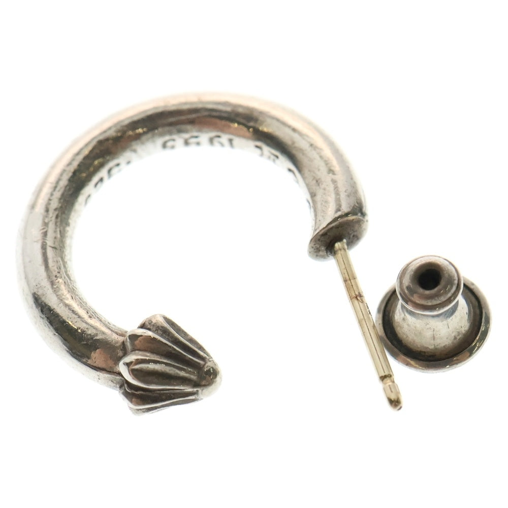 CHROME HEARTS(クロムハーツ) HOOP PLAIN プレーン フープピアス シルバー BCA101