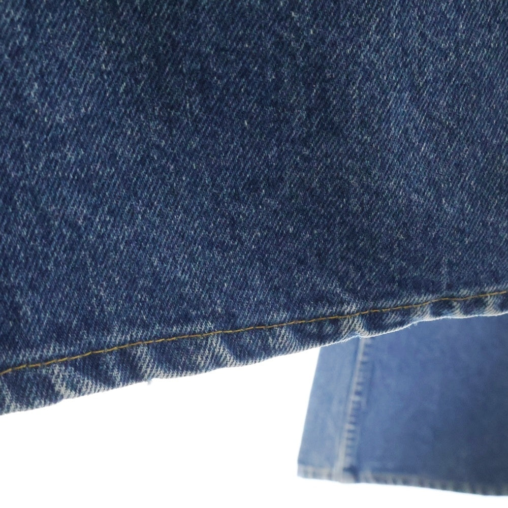 Levi's(リーバイス) 80S VINTAGE 646 オレンジタブ ボタン裏532 USA製 TALON42ジップ ジップフライ フレア ブーツカットデニムパンツ インディゴ