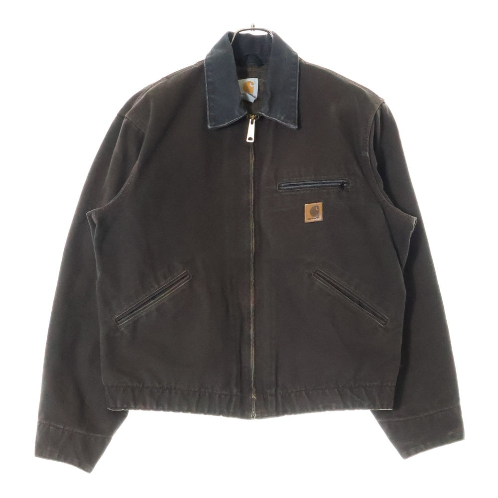 CARHARTT(カーハート) DETROIT JACKET デトロイトジャケット ダック生地 ブランケットライナー付き ブラウン J97 DKB