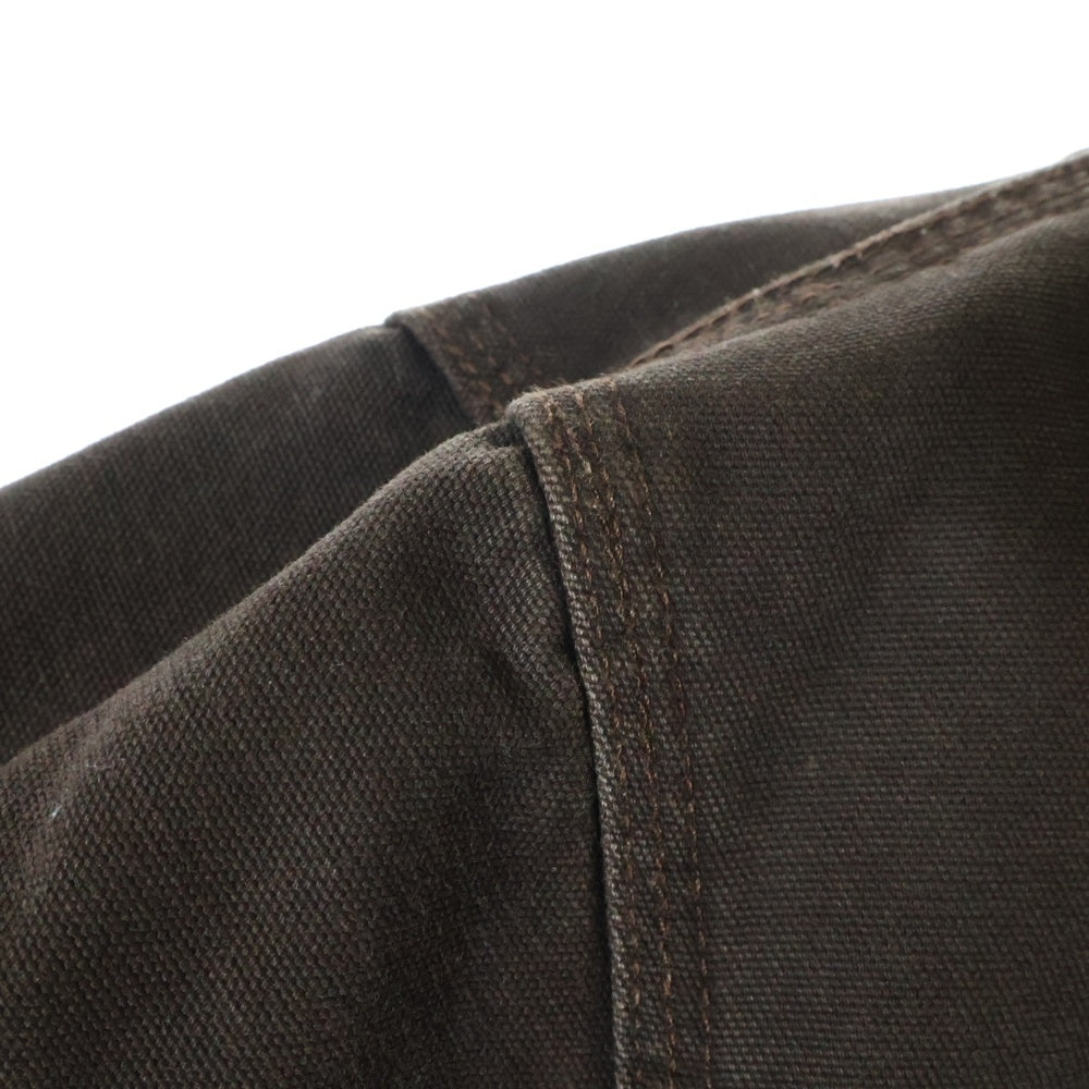 CARHARTT(カーハート) DETROIT JACKET デトロイトジャケット ダック生地 ブランケットライナー付き ブラウン J97 DKB