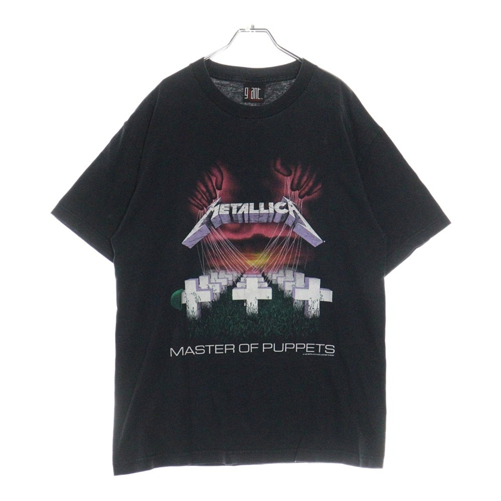 VINTAGE(ヴィンテージ) 90S VINTAGE METALLICA MASTER OF PUPPETS TEE ヴィンテージ メタリカ マスターオブパペッツ GIANTタグ 両面プリントTシャツ 半袖クルーネックカットソー