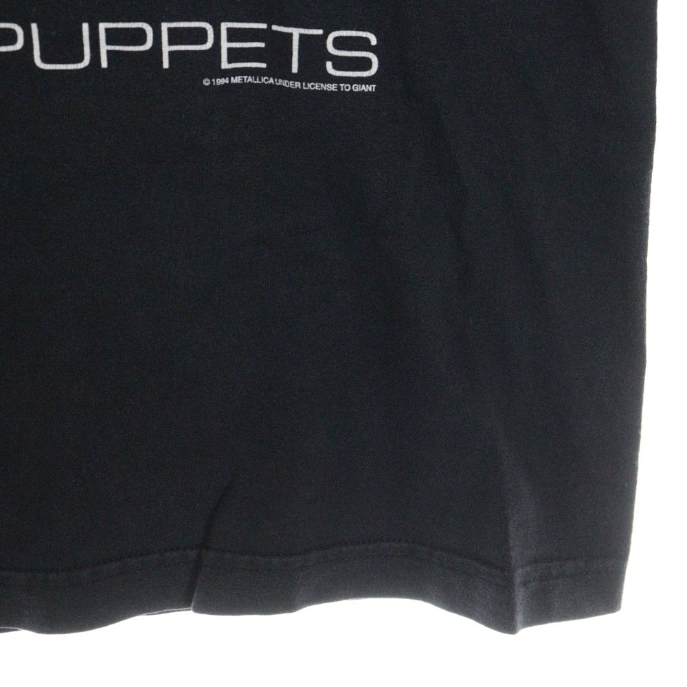 VINTAGE(ヴィンテージ) 90S VINTAGE METALLICA MASTER OF PUPPETS TEE ヴィンテージ メタリカ マスターオブパペッツ GIANTタグ 両面プリントTシャツ 半袖クルーネックカットソー
