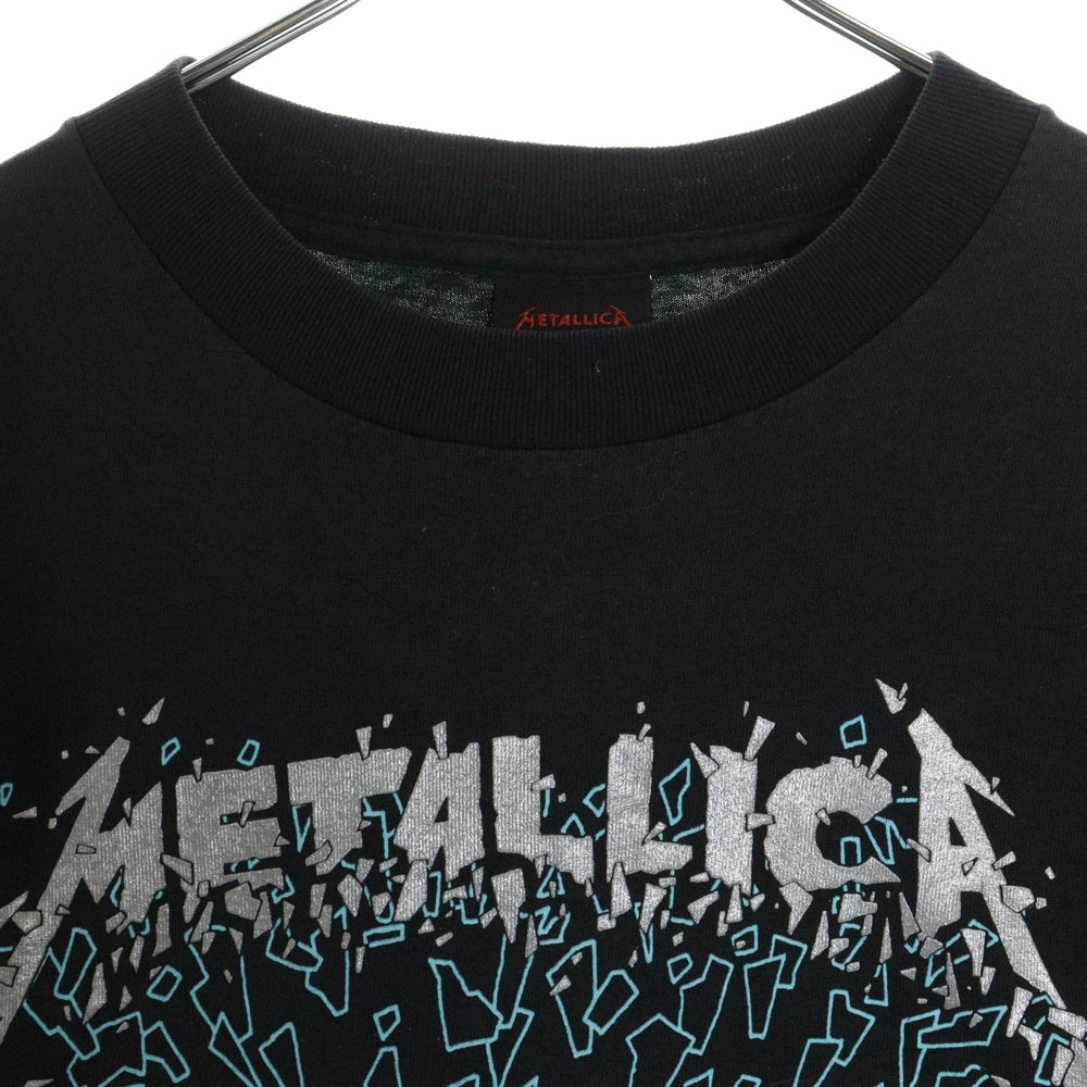 VINTAGE(ヴィンテージ) 90S VINTAGE METALLICA PUSHEAD SAD BUT TRUE 1991 TEE ヴィンテージ メタリカ パスヘッド 両面プリントTシャツ 半袖クルーネックカットソー ブラック