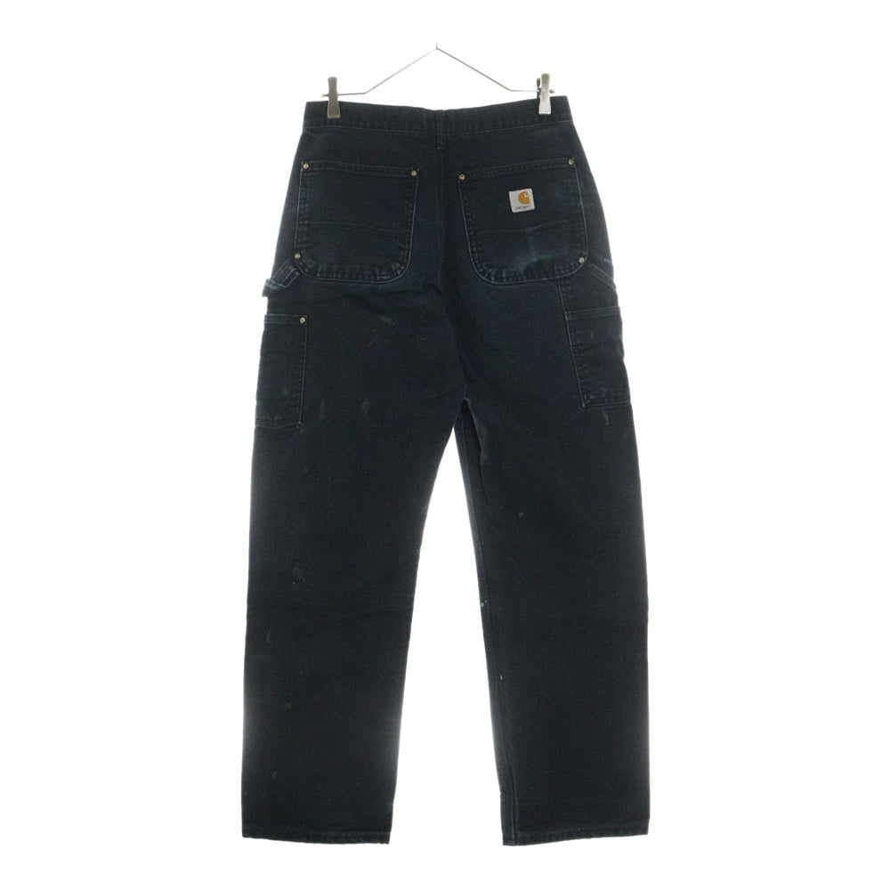 CARHARTT(カーハート) DOUBLE KNEE PANT ダブルニー ワークペインターパンツ ブラック B01 BLK