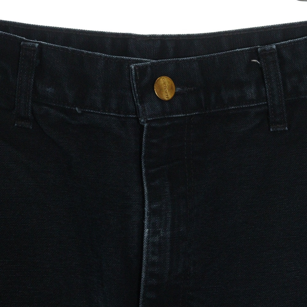 CARHARTT(カーハート) DOUBLE KNEE PANT ダブルニー ワークペインターパンツ ブラック B01 BLK