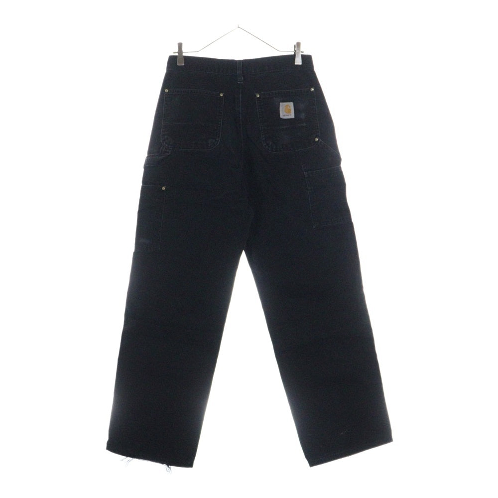 CARHARTT(カーハート) DOUBLE KNEE PANT ダブルニー ワークペインターパンツ ブラック B01 BLK