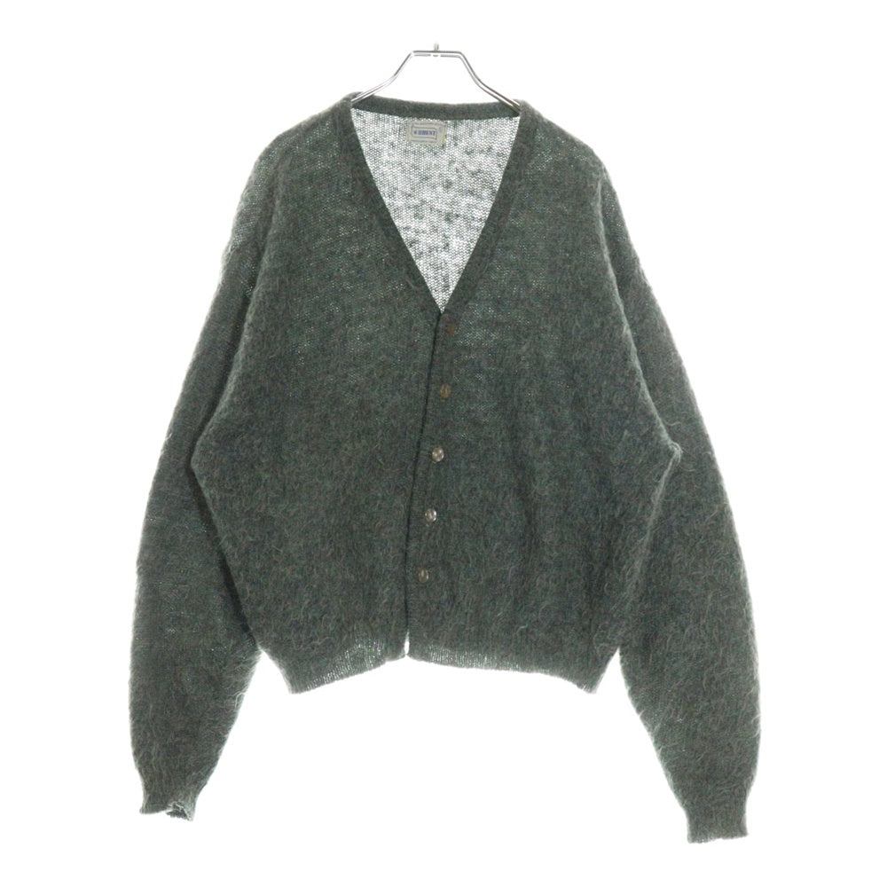 VINTAGE(ヴィンテージ) 60S VINTAGE BRENT モヘア混 ヴィンテージ ウールニットカーディガン グリーン
