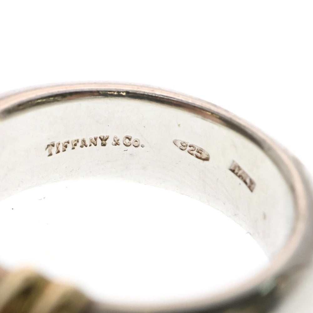 TIFFANY & Co.(ティファニー) VINTAGE サークル コンビリング 指輪 シルバー/ゴールド