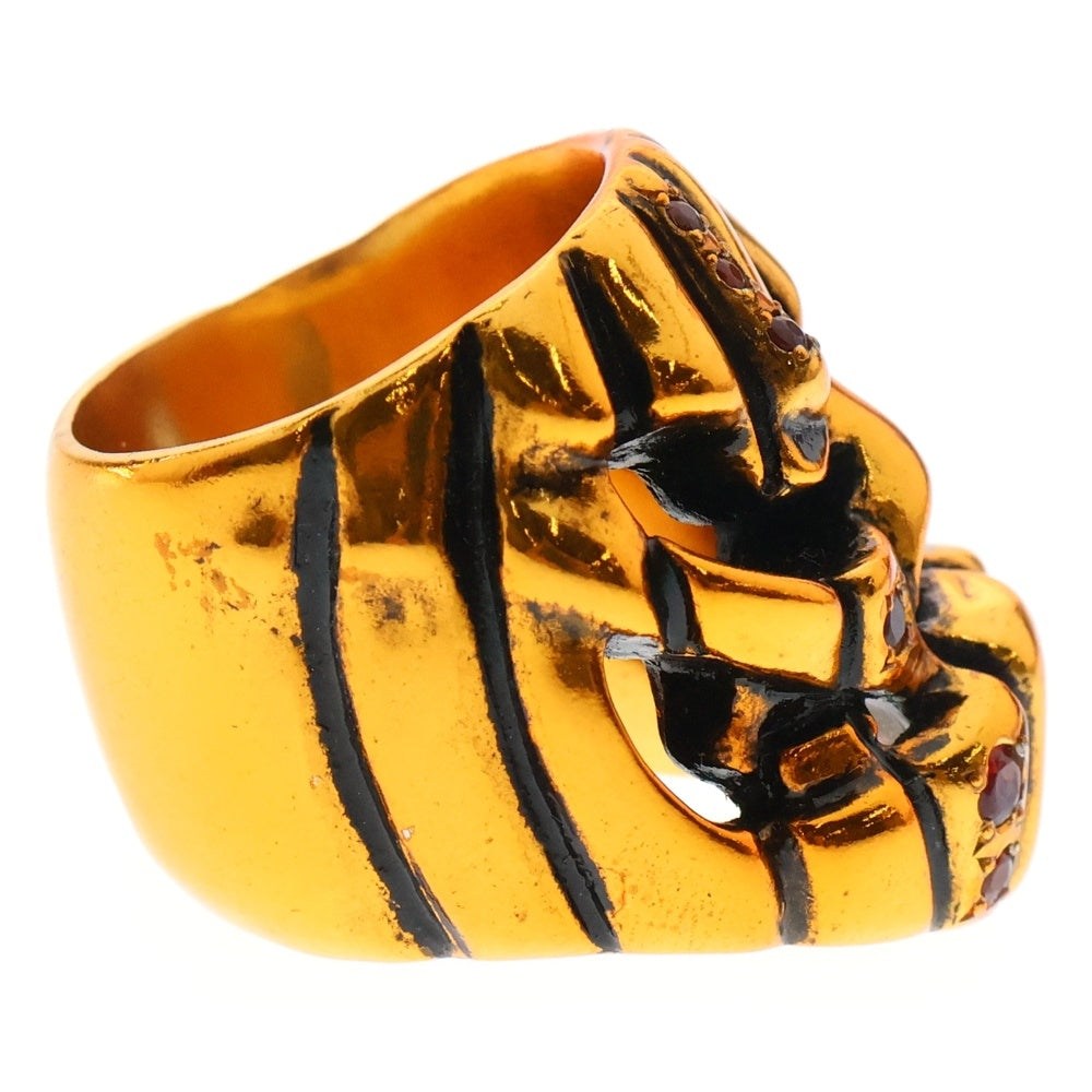 STARLINGEAR(スターリンギア) HALLOWEEN 2009 SPOOK RING ハロウィン限定 カボチャモチーフ ストーン装飾 スプークリング ゴールド