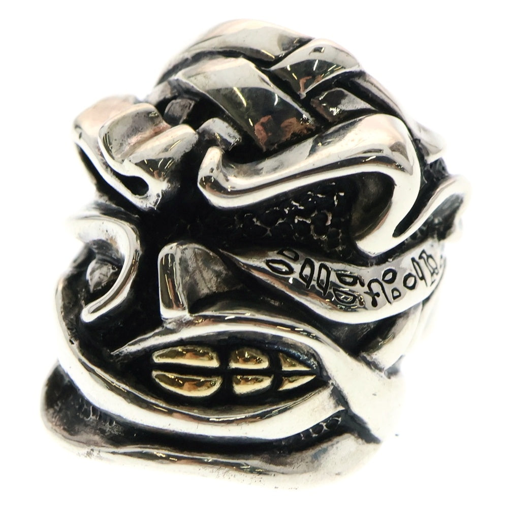 STARLINGEAR(スターリンギア) HALLOWEEN 2008 MUMMY RING ハロウィン限定 ヘッドモチーフ K22パーツ マミーリング シルバー