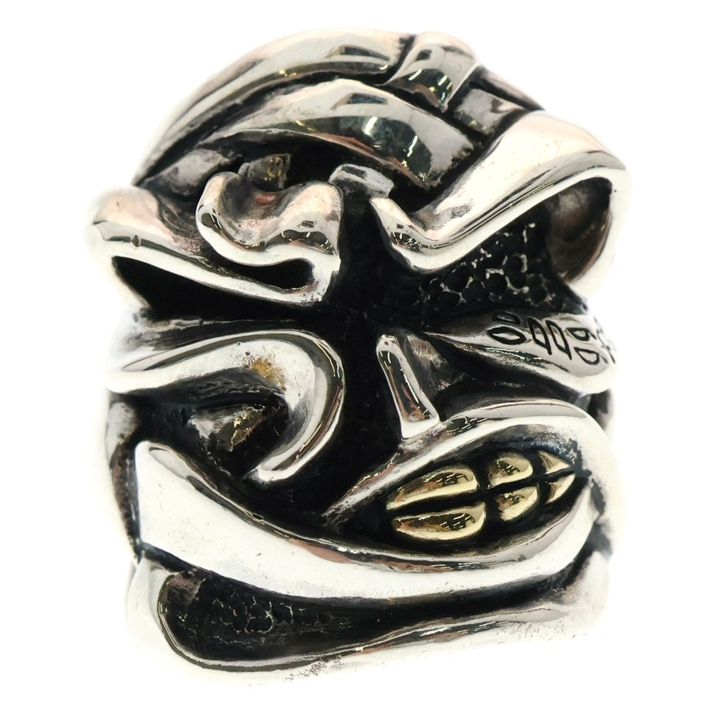 STARLINGEAR(スターリンギア) HALLOWEEN 2008 MUMMY RING ハロウィン限定 ヘッドモチーフ K22パーツ マミーリング シルバー