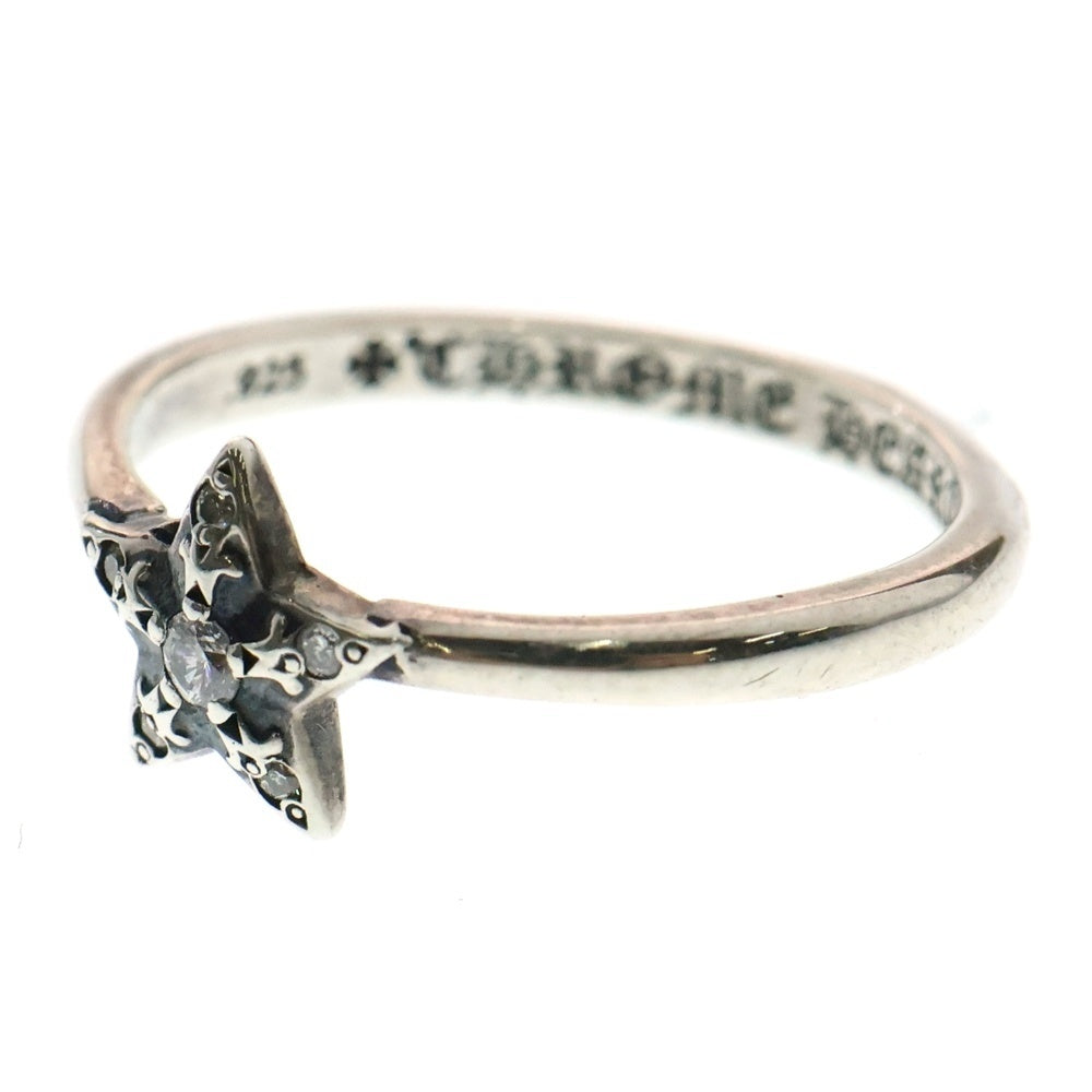 CHROME HEARTS(クロムハーツ) BUBBLEGUM STAR A PD バブルガム スターリング アフター パヴェダイヤ シルバー