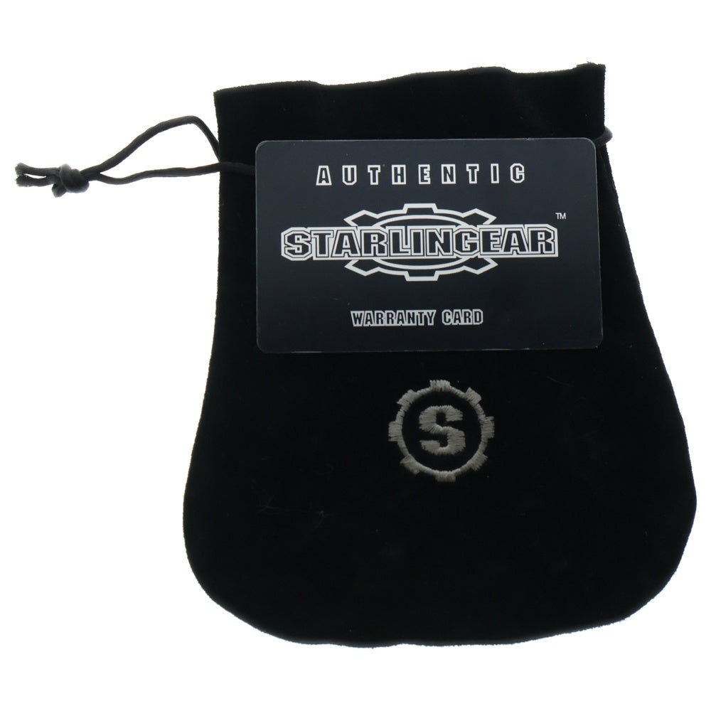 STARLINGEAR(スターリンギア) 125個限定 ブルーチタン チタニウムドックタグ シルバー 11/125