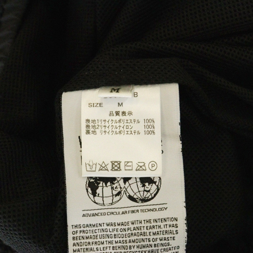 WILLY CHAVARRIA(ウィリーチャバリア) MESH FULL ZIP JACKET フロントラバーロゴ メッシュ フルジップアップ ジャケット ブラック BSC302-B