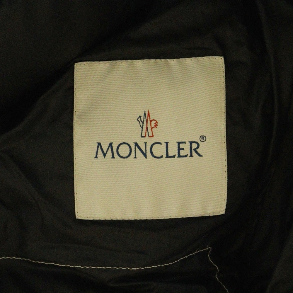 MONCLER(モンクレール) FLEOLE GIUBBOTTO ハイネック ナイロン ダウンジャケット ブラック 320934938805