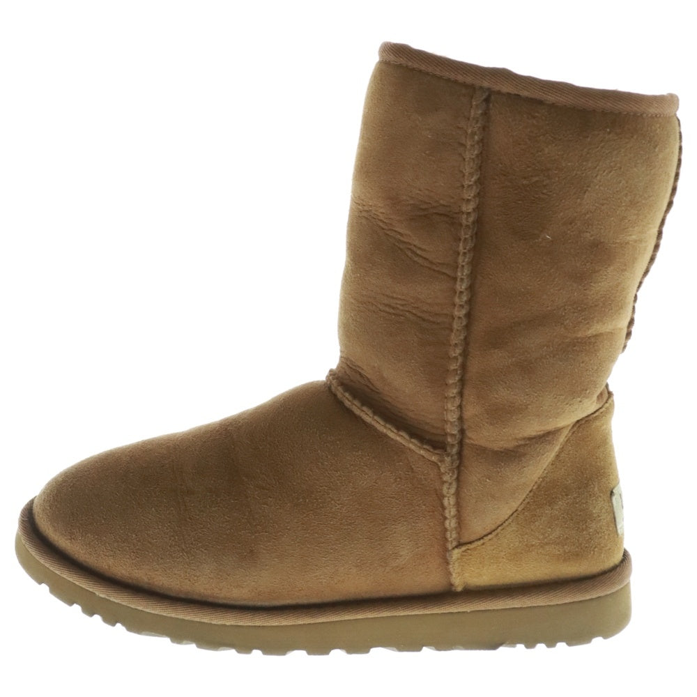 UGG(アグ) W CLASSIC SHORT ウィメンズ クラシックショート ムートンブーツ レディース ブラウン 5825