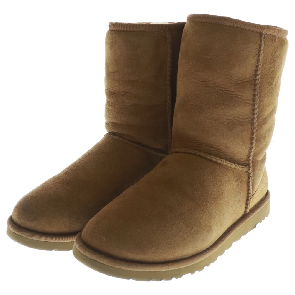 UGG(アグ) W CLASSIC SHORT ウィメンズ クラシックショート ムートンブーツ レディース ブラウン 5825
