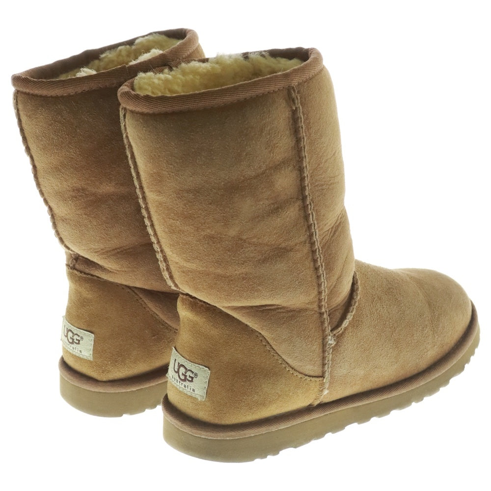 UGG(アグ) W CLASSIC SHORT ウィメンズ クラシックショート ムートンブーツ レディース ブラウン 5825