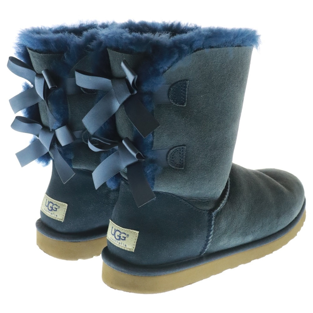 UGG(アグ) ベイリー クラシック ボウ ムートンブーツ ネイビー レディース 1002954