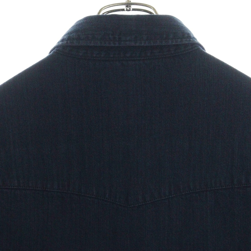 VISVIM(ヴィスヴィム) SOCIAL SCULPTURE SHIRT CMYK OW N.D. デニム ウエスタンシャツ インディゴ 0224905007002