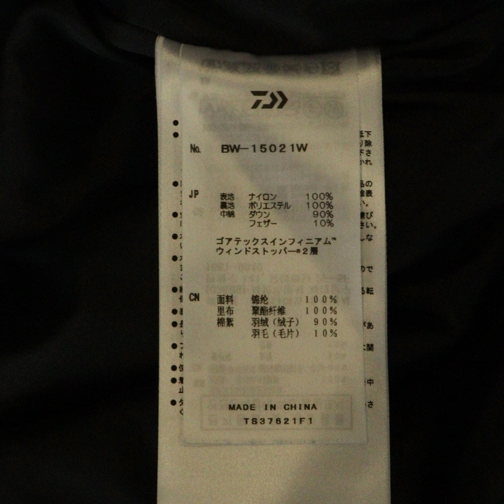 DAIWA PIER39(ダイワ ピアサーティナイン) GORE-TEX INFINIUM EXPEDITION DOWN JACKET ゴアテックス エクスペディションダウンジャケット ブラック BW-15021W