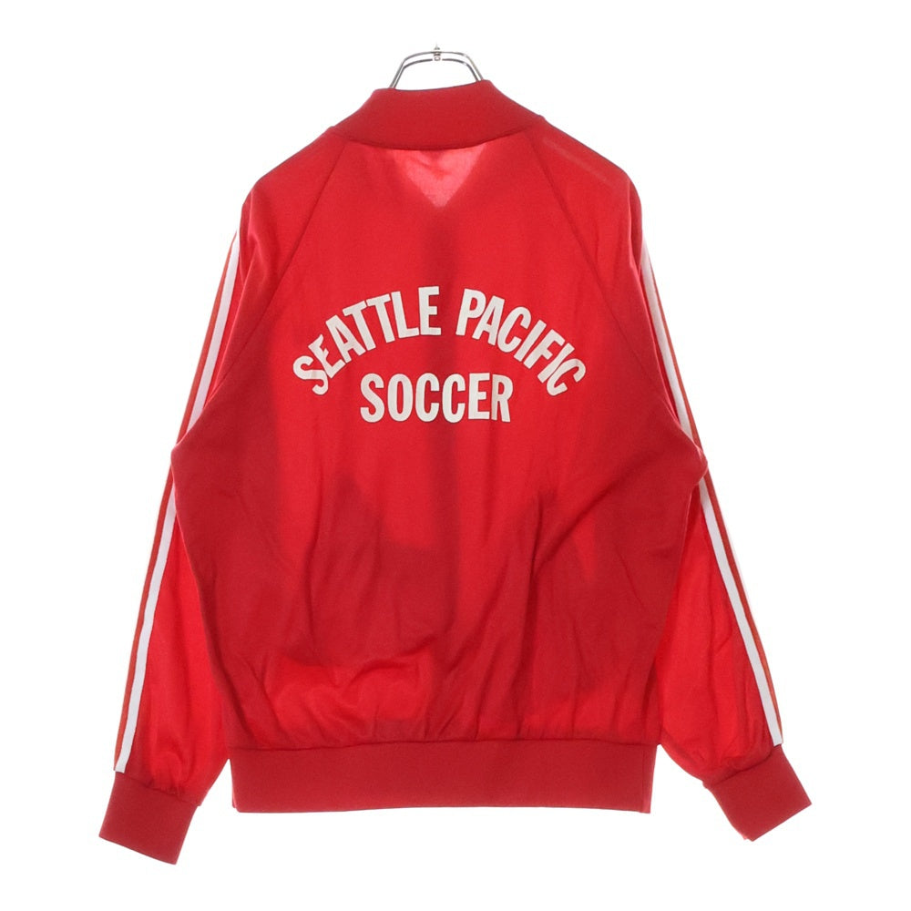 adidas(アディダス) 70S VINTAGE ATP VENTEX社製 サイドライン バックプリント ヴィンテージトラックジャケット ジャージ レッド