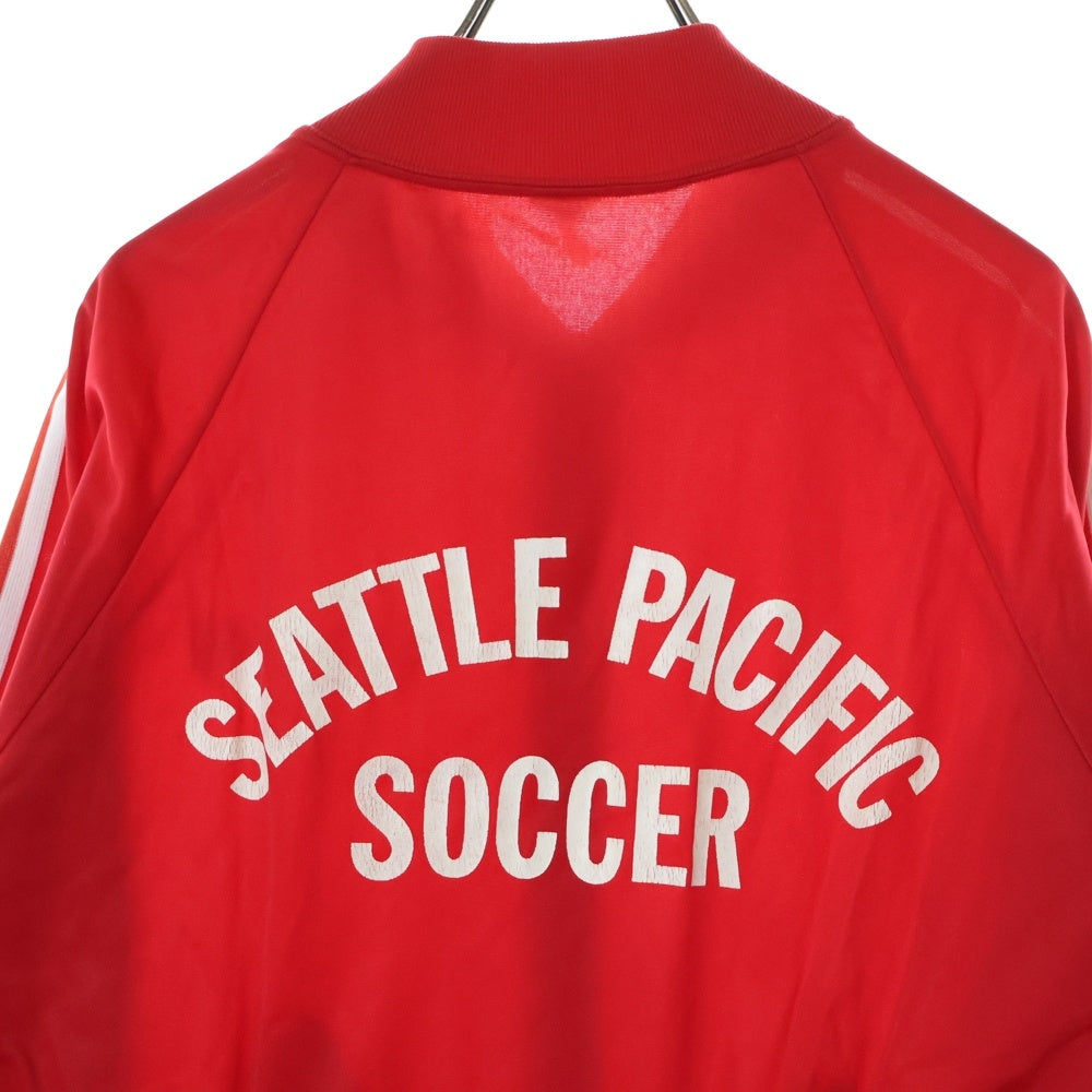 adidas(アディダス) 70S VINTAGE ATP VENTEX社製 サイドライン バックプリント ヴィンテージトラックジャケット ジャージ レッド