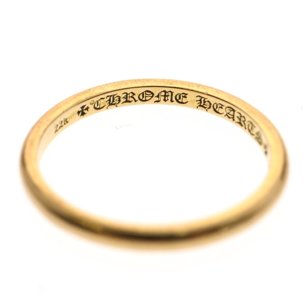 CHROME HEARTS(クロムハーツ) 22K BBBLGM WEDDING バブルガム ウェディング リング ゴールド