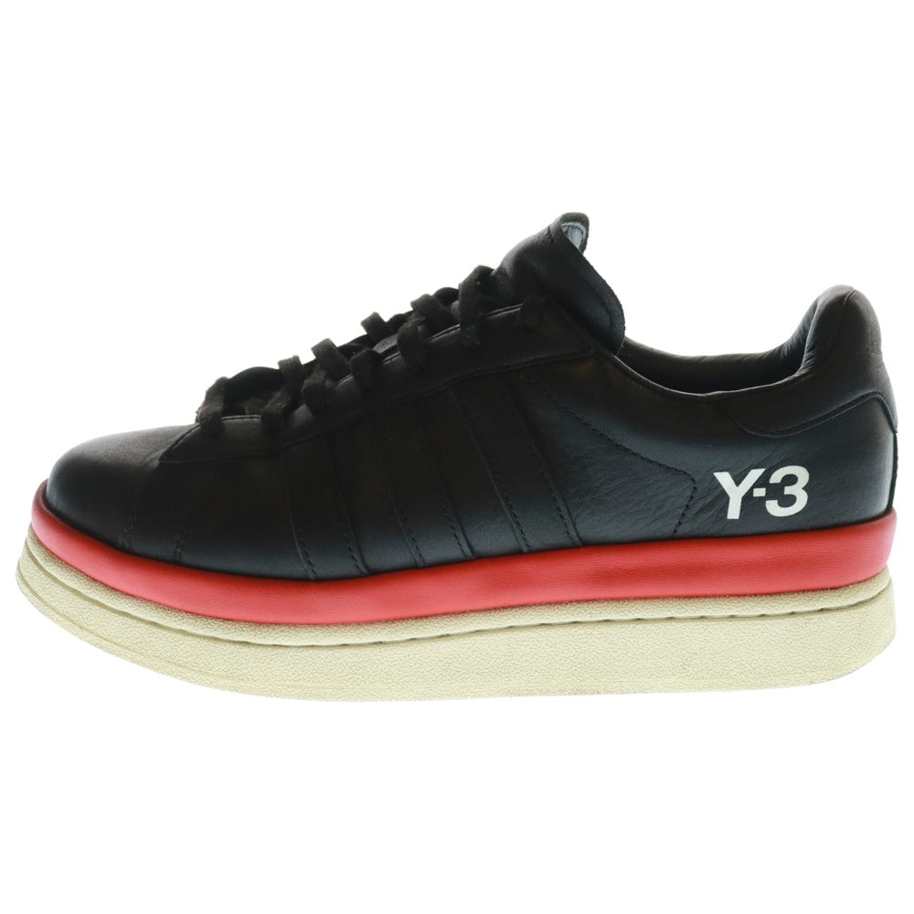 Y-3(ワイスリー) HICHO ヒチョ レザー ローカットスニーカー ブラック US8.5/26.5cm FZ4338
