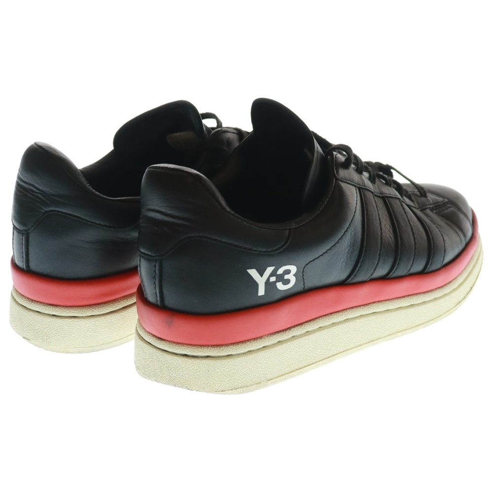 Y-3(ワイスリー) HICHO ヒチョ レザー ローカットスニーカー ブラック US8.5/26.5cm FZ4338