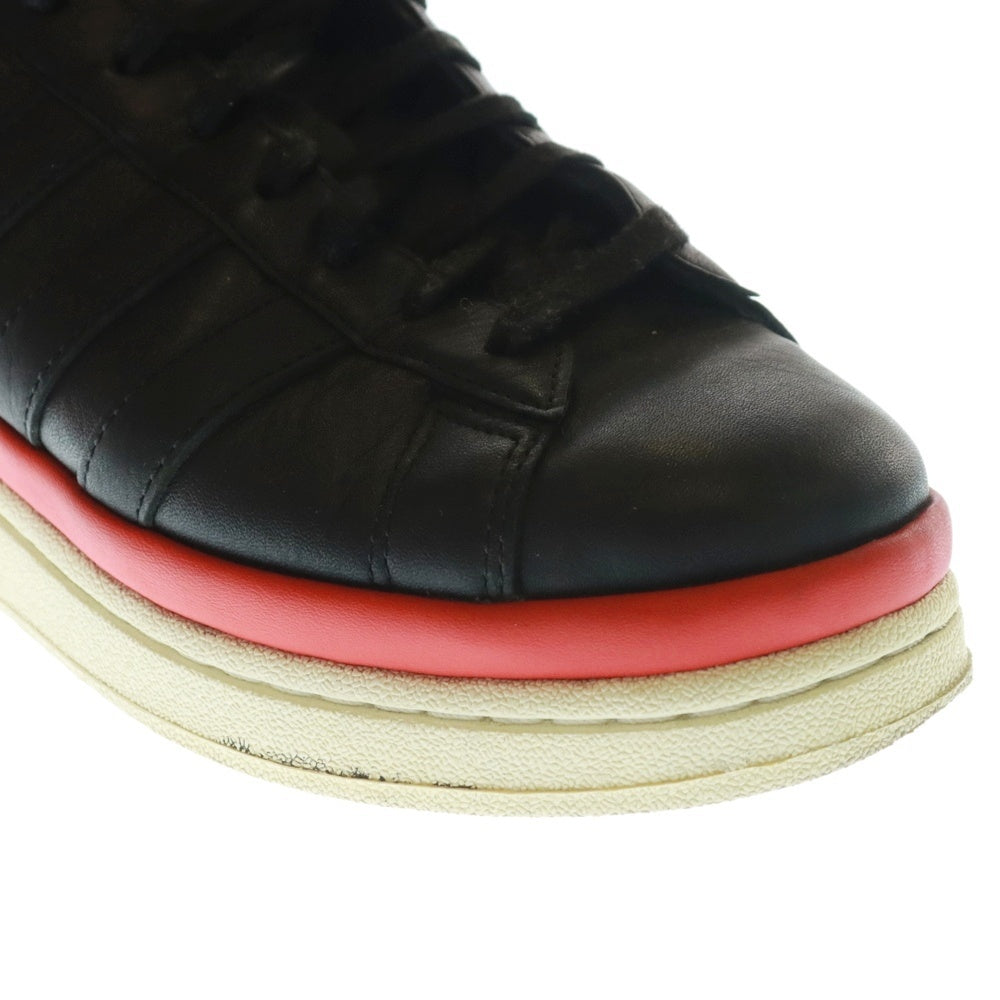 Y-3(ワイスリー) HICHO ヒチョ レザー ローカットスニーカー ブラック US8.5/26.5cm FZ4338