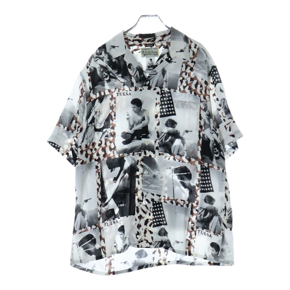 WACKO MARIA(ワコマリア) × LARRY CLARK ×STIELO TULSA S/S HAWAIIAN SHIRT ラリークラーク スティーロ タルサ ハワイアンシャツ レオパード アロハ