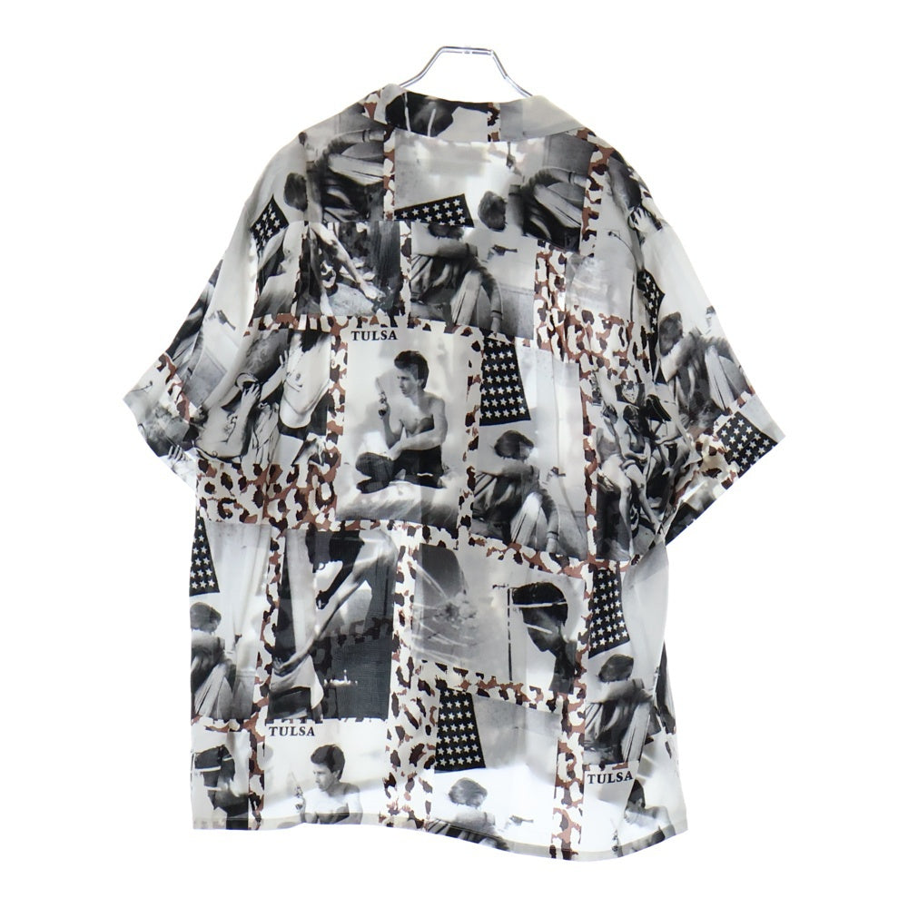 WACKO MARIA(ワコマリア) × LARRY CLARK ×STIELO TULSA S/S HAWAIIAN SHIRT ラリークラーク スティーロ タルサ ハワイアンシャツ レオパード アロハ