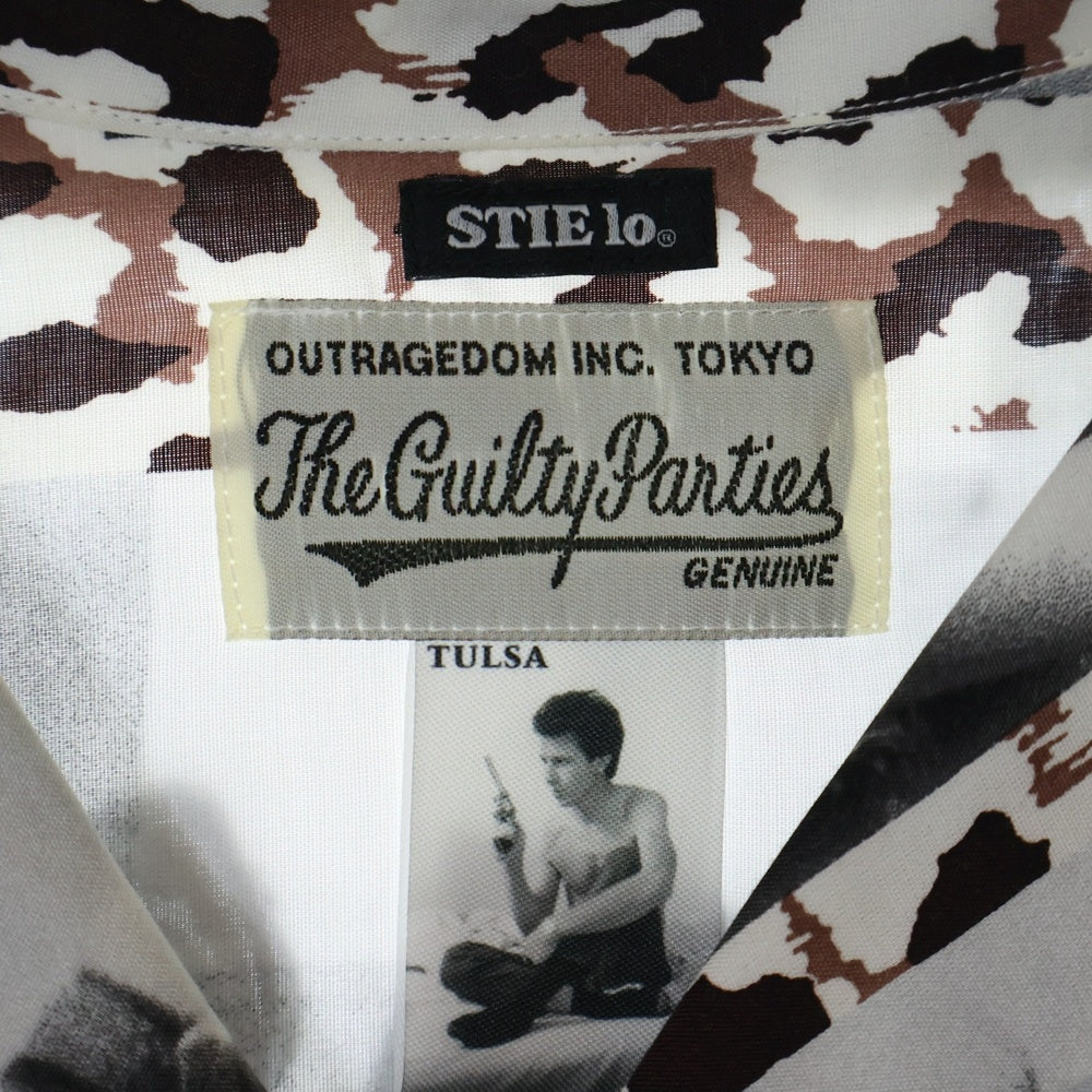 WACKO MARIA(ワコマリア) × LARRY CLARK ×STIELO TULSA S/S HAWAIIAN SHIRT ラリークラーク スティーロ タルサ ハワイアンシャツ レオパード アロハ