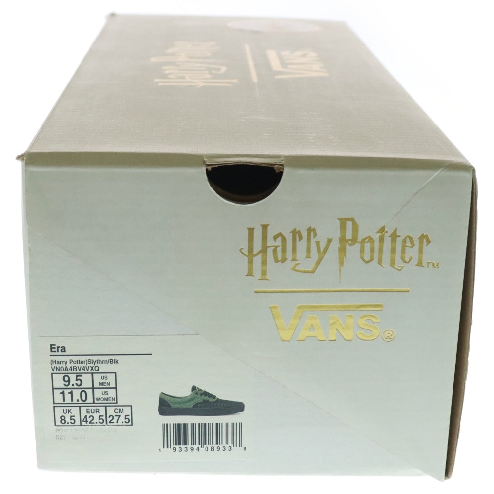 VANS(ヴァンズ) ×HARRY POTTER SLYTHERIN ERA ハリーポッター スリザリン エラ ローカットスニーカー グリーン/ブラック US9.5/27.5cm VN0A4BV4VXQ