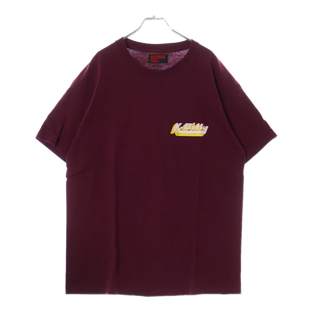 WACKO MARIA(ワコマリア) RESERVOIR DOGS / CREW NECK T-SHIRT レザボアドッグス クルーネックTシャツ バーガンディ