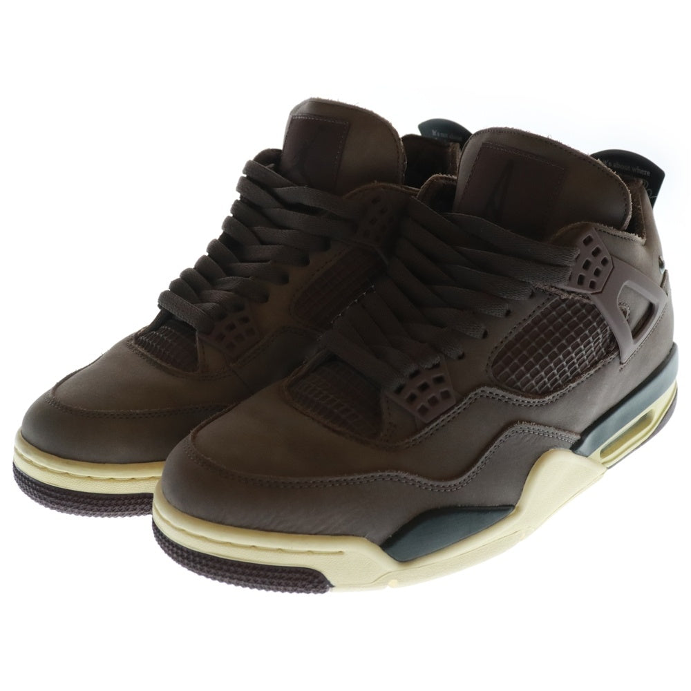 NIKE(ナイキ) ×A MA MANIERE AIR JORDAN 4 VIOLET ORE ア マ マニエール エアジョーダン4 バイオレット オレ ハイカットスニーカー ブラウン US10/28cm DV6773-220