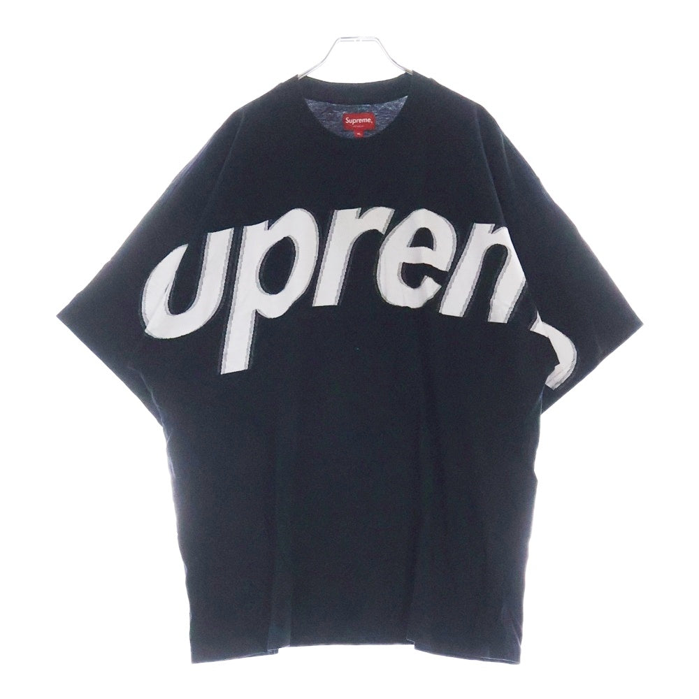 SUPREME(シュプリーム) 22AW Intarsia S/S Top インターシャ クルーネック半袖Tシャツ カットソー ブラック/ホワイト