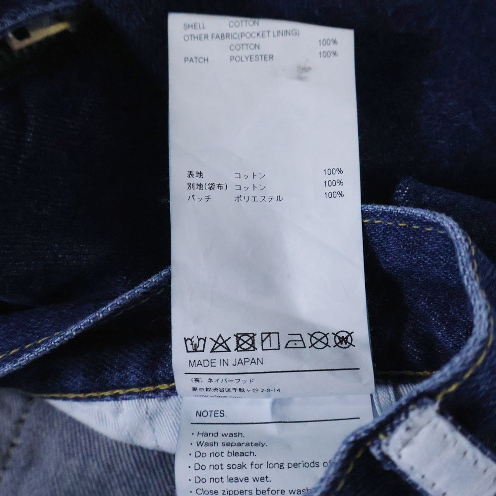 WTAPS(ダブルタップス) 22AW BLUES BAGGY TROUSERS ブルース バギー トラウザー デニムパンツ インディゴ 222WVDT-PTM04