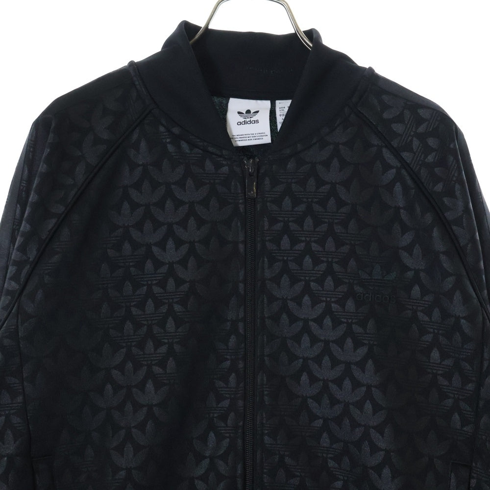 adidas Originals(アディダスオリジナルス) Monograma SST モノグラム 総柄プリント トラックジャケット ブラック IL5146