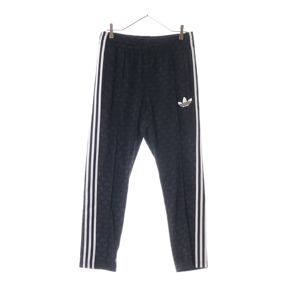 adidas Originals(アディダスオリジナルス) Monogram Track Pants モノグラム 総柄プリント トラックパンツ ブラック IP6985